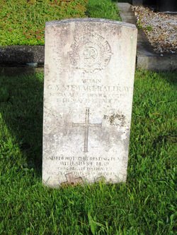 CWGC Headstone, Captain Gerald Alec Stewart-Rattray RASC.