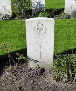 CWGC Headstone - Sapper Charles Edward Day 294th Field Company R.E.