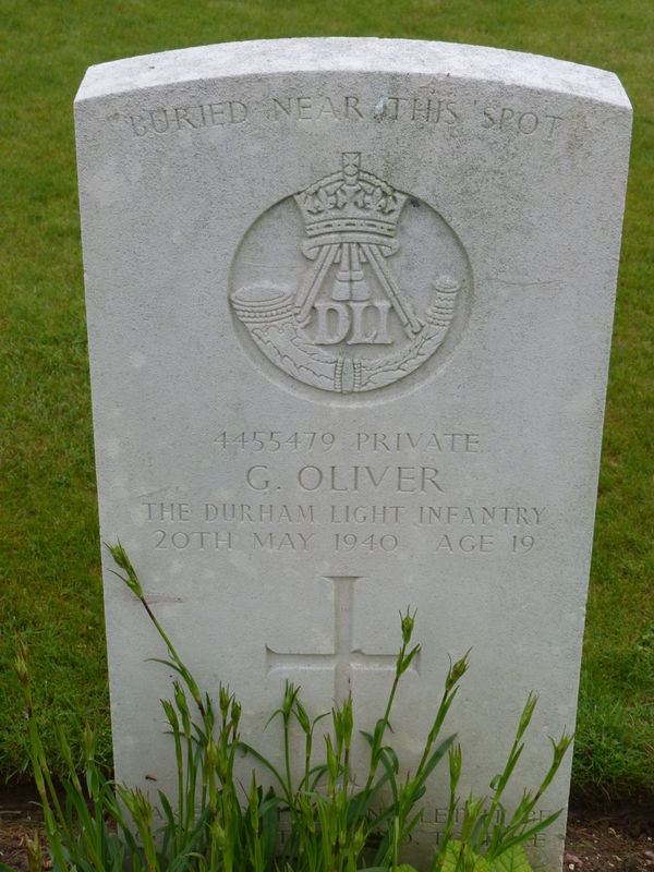 Oliver Pte 4455479 70 Brigade