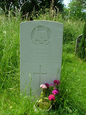 CWGC Headstone - Gunner Victor Ray Livings, 55th Anti-Tank Regiment