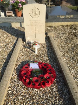 CWGC Headstone - Private John Arthur James - 10th DLI.