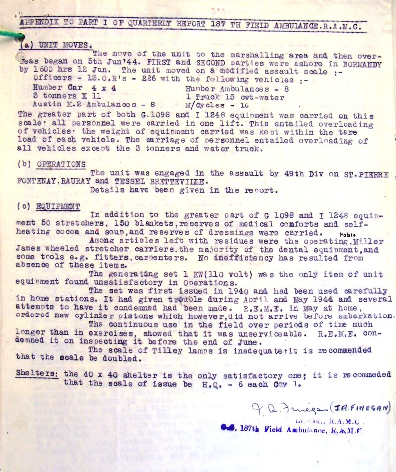 187 Fd Amb Q'y Rep't 6 - 30 Jun 1944 Part 1 Appendix.JPG
