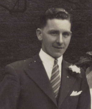 Samuel Goldsmith Leech at the time of his wedding in 1935.