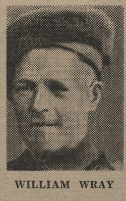 Private William Wray, 1st Tyneside Scottish.