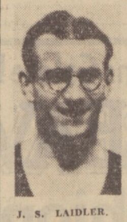 James Stewart Laidler - possibly at an athletics event.