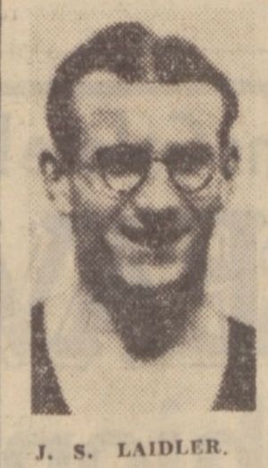 James Stewart Laidler - possibly at an athletics event.