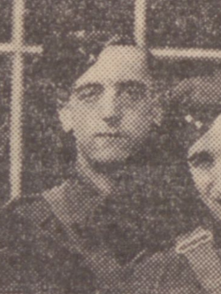Gunner Frederick Cranmer.