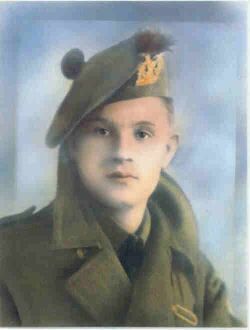 Private James Gavin Clark shortly after enlistment.