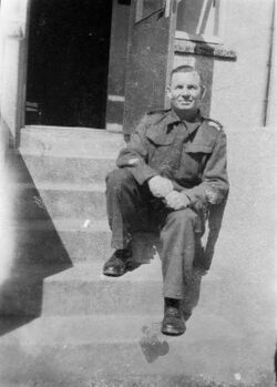 Sergeant R B T Turpin in Iceland