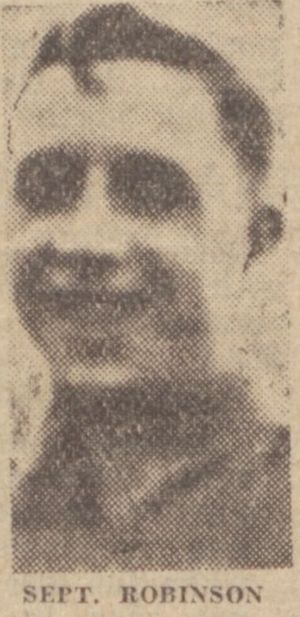 Private Septimus Robinson 1st Tyneside Scottish.