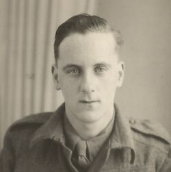Private Jack Brayshay - after Basic Training.
